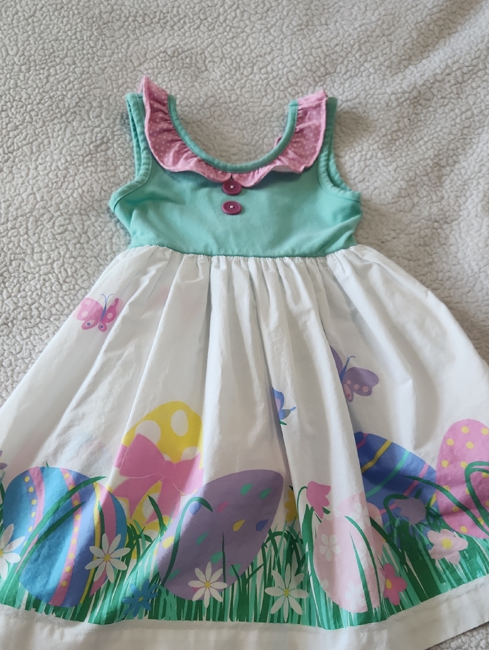 Eleanor Rose Easter egg spring dress Size 3/4